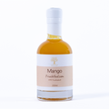 Fruchtbalsam Mango – Mango-Essig mit 47 % Fruchtanteil, tropischem Aroma und leuchtender Farbe, ideal für Salate, Desserts und kreative Küche.