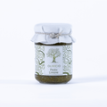 Pesto Limone – erfrischendes Zitronenpesto mit Basilikum und Olivenöl, ideal für Pasta, Gemüsegerichte, Brot und mediterrane Küche.