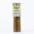 Pasta Limone e Pepe aus der Toskana – aromatische Pasta aus Hartweizengrieß mit sonnengereifter Zitrone und feiner Pfeffernote für mediterrane Gerichte.
